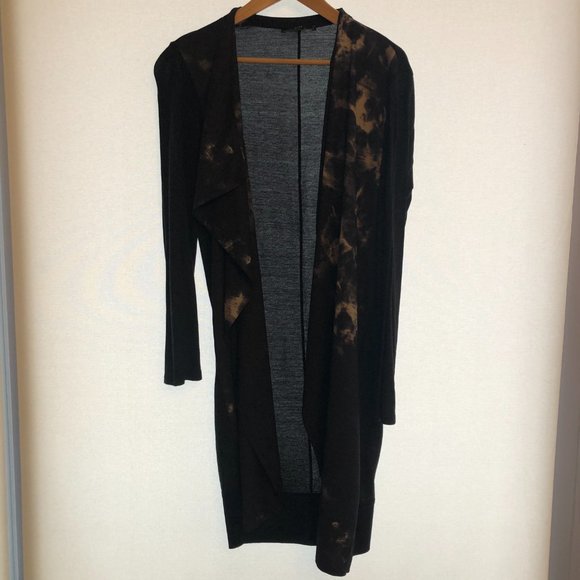 Zara - Draped Duster Cardigan - Picture 2 of 4